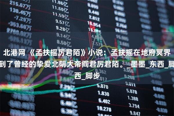 北港网 《孟扶摇厉君陌》小说：孟扶摇在地府冥界见到了曾经的挚爱北阴大帝阎君厉君陌。_墨墨_东西_脚步